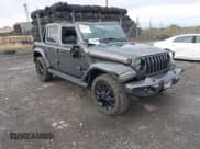 ✅ 2021 Jeep Wrangler Unlimited Sahara • VIN: 1C4HJXEG7MW576914 • Lot: 43490867. Listed on IAAI with 64,345 mi. Free auction sales archive from the USA and detailed vehicle history report at DreamBid. Image 1.