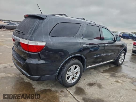 ✅ 2013 Dodge Durango Crew • VIN: 1C4RDHDG4DC691734 • Лот: 95167025. Опубликован ранее на Copart с пробегом 171 127 миль. Бесплатный доступ к архиву аукционных продаж из США и подробный отчёт об истории автомобиля на DreamBid. Изображение 3.
