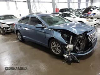✅ 2016 Hyundai Sonata SE • VIN: 5NPE24AF9GH265846 • Lot: 50031853. Listed on Copart with 154,569 mi. Free auction sales archive from the USA and detailed vehicle history report at DreamBid. Image 4.
