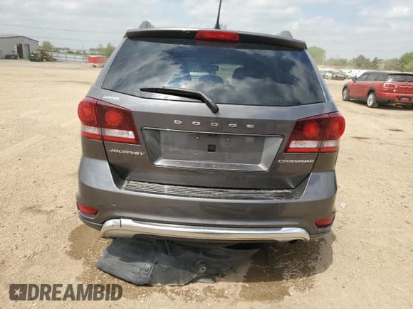✅ 2017 Dodge Journey Crossroad Plus • VIN: 3C4PDCGB0HT612872 • Lot: 56528335. Listed on Copart with 122,298 mi. Free auction sales archive from the USA and detailed vehicle history report at DreamBid. Image 6.