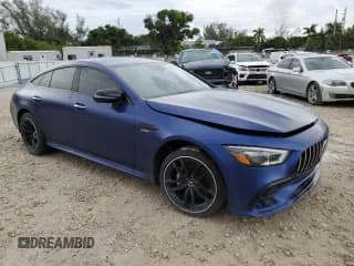 ✅ 2019 Mercedes-Benz AMG GT 53 • VIN: WDD7X6BB7KA008384 • Lot: 69397804. Listed on Copart with Not provided. Free auction sales archive from the USA and detailed vehicle history report at DreamBid. Image 4.