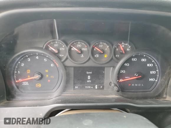 ✅ 2021 Chevrolet Silverado 1500 • VIN: 1GB4WLE75MF306707 • Лот: 58062155. Опубликован ранее на Copart с пробегом 75 299 миль. Бесплатный доступ к архиву аукционных продаж из США и подробный отчёт об истории автомобиля на DreamBid. Изображение 9.