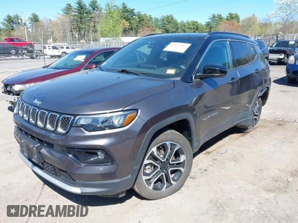✅ 2023 Jeep Compass Limited • VIN: 3C4NJDCN5PT505787 • Лот: 42145902. Опубликован ранее на IAAI с пробегом 12 302 миль. Бесплатный доступ к архиву аукционных продаж из США и подробный отчёт об истории автомобиля на DreamBid. Изображение 17.