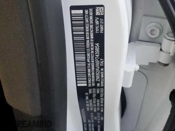 ✅ 2023 Maserati Grecale GT • VIN: ZN682AVA6P7439854 • Лот: 74202694. Опубликован ранее на Copart с пробегом Не указан. Бесплатный доступ к архиву аукционных продаж из США и подробный отчёт об истории автомобиля на DreamBid. Изображение 14.