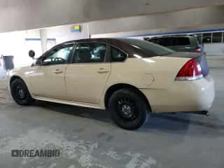 2014 Chevrolet Impala Police Police with VIN 2G1WD5E36E1178028, listed as a Copart auction lot 52032825 with 184,063 mi miles and Salvage title. Bid and sale history available at DreamBid. Image 2.