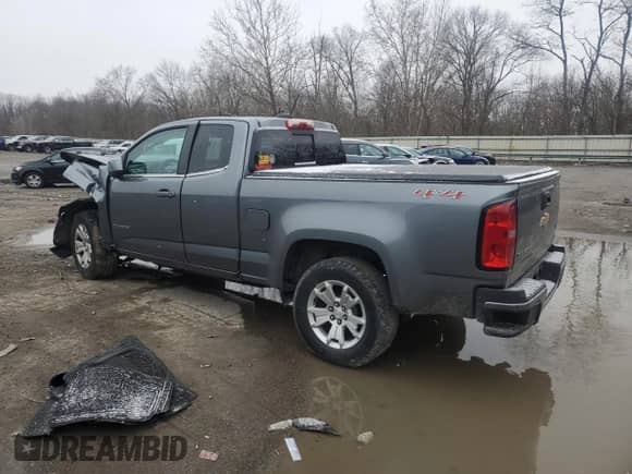 2019 Chevrolet Colorado 4WD LT with VIN 1GCHTCEA3K1168306, listed as a Copart auction lot 47677085 with 67,716 mi miles and Salvage title. Bid and sale history available at DreamBid. Image 2.