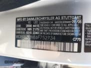 ✅ 2006 Mercedes-Benz C 230 Sport • VIN: WDBRF52H86F752734 • Lot: 42532783. Listed on IAAI with 128,302 mi. Free auction sales archive from the USA and detailed vehicle history report at DreamBid. Image 9.