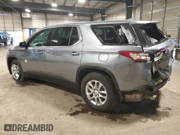 ✅ 2020 Chevrolet Traverse LS • VIN: 1GNERFKWXLJ303518 • Lot: 90496695. Wystawiony na Copart z przebiegiem 92 771 mil. Bezpłatny archiwum sprzedaży aukcyjnych z USA i szczegółowy raport historii pojazdu na DreamBid. Zdjęcie 2.