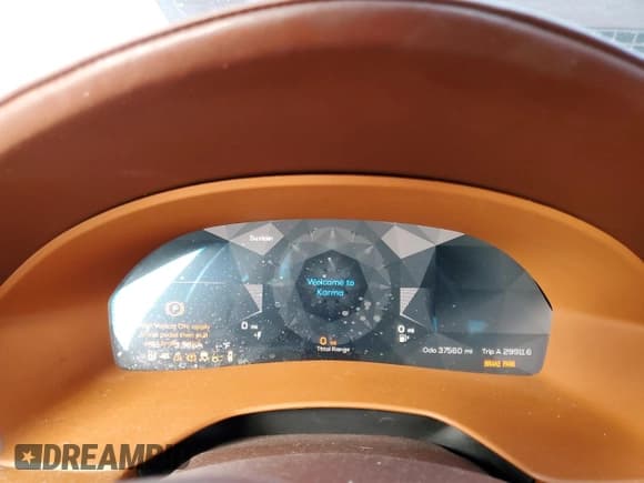 ✅ 2018 Karma Revero • VIN: 50GK41SA0JA000037 • Lot: 41443873. Wystawiony na Copart z przebiegiem 37 560 mil. Bezpłatny archiwum sprzedaży aukcyjnych z USA i szczegółowy raport historii pojazdu na DreamBid. Zdjęcie 9.