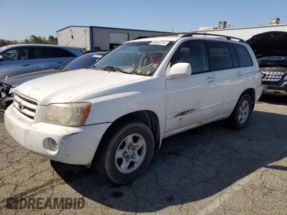 2001 Toyota Highlander с VIN JTEGD21A010017240, выставлен на аукционе Copart как лот 58582214 с пробегом 219 332 миль миль и Списание • Salvage title. История ставок и продаж доступна на DreamBid. Изображение 1.