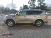 ✅ 2012 Infiniti QX56 7-passenger • VIN: JN8AZ2NF4C9519267 • Lot: 43817632. Listed on IAAI with 183,250 mi. Free auction sales archive from the USA and detailed vehicle history report at DreamBid. Image 14.