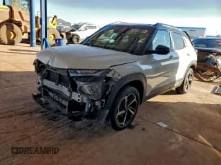 ✅ 2021 Chevrolet TrailBlazer RS • VIN: KL79MUSL7MB066983 • Лот: 94789065. Опубликован ранее на Copart с пробегом 48 389 миль. Бесплатный доступ к архиву аукционных продаж из США и подробный отчёт об истории автомобиля на DreamBid. Изображение 1.