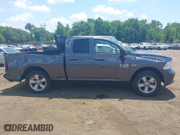 2019 Ram 1500 Tradesman with VIN 1C6RR7FT7KS541259, listed as a IAAI auction lot 42593901 with 90,476 mi miles and . Bid and sale history available at DreamBid. Image 13.