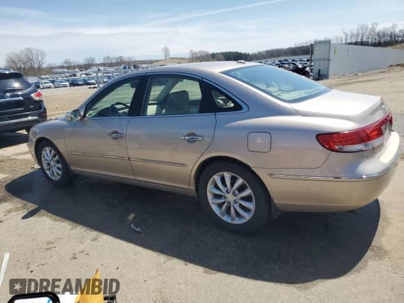 2008 Hyundai Azera Limited с VIN KMHFC46F58A288605, выставлен на аукционе Copart как лот 50295685 с пробегом 163 023 миль миль и На запчасти • Non repairable. История ставок и продаж доступна на DreamBid. Изображение 2.