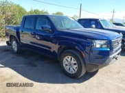 ✅ 2023 Nissan Frontier Pro-X • VIN: 1N6ED1EJ5PN667240 • Lot: 43472717. Listed on IAAI with 24,186 mi. Free auction sales archive from the USA and detailed vehicle history report at DreamBid. Image 1.