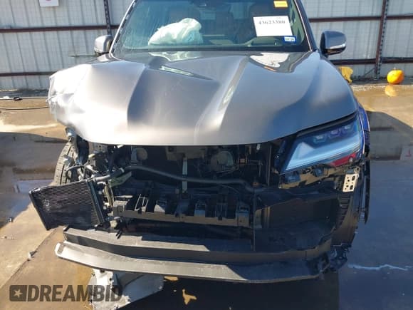 ✅ 2024 Lexus LX 600 Luxury • VIN: JTJGB7CX3R4066099 • Lot: 43623380. Listed on IAAI with 9,180 mi. Free auction sales archive from the USA and detailed vehicle history report at DreamBid. Image 18.