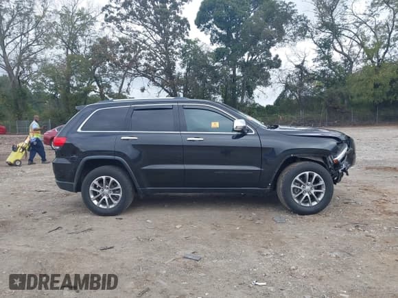 ✅ 2016 Jeep Grand Cherokee Limited • VIN: 1C4RJFBGXGC311820 • Lot: 43383557. Listed on IAAI with 153,614 mi. Free auction sales archive from the USA and detailed vehicle history report at DreamBid. Image 13.