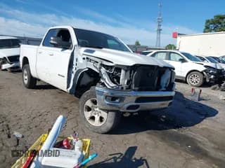 ✅ 2022 Ram 1500 Big Horn • VIN: 1C6RREBT6NN415410 • Lot: 43076644. Listed on IAAI with 128,711 mi. Free auction sales archive from the USA and detailed vehicle history report at DreamBid. Image 1.
