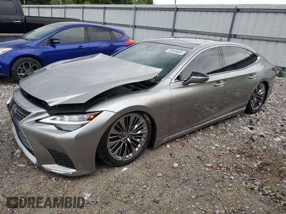 ✅ 2021 Lexus LS 500 • VIN: JTHG5LFF1M5014039 • Lot: 59346835. Wystawiony na Copart z przebiegiem 41 581 mil. Bezpłatny archiwum sprzedaży aukcyjnych z USA i szczegółowy raport historii pojazdu na DreamBid. Zdjęcie 1.