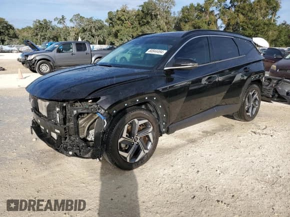 ✅ 2022 Hyundai Tucson Limited • VIN: KM8JE3AE7NU053744 • Lot: 80844494. Wystawiony na Copart z przebiegiem 61 121 mil. Bezpłatny archiwum sprzedaży aukcyjnych z USA i szczegółowy raport historii pojazdu na DreamBid. Zdjęcie 1.