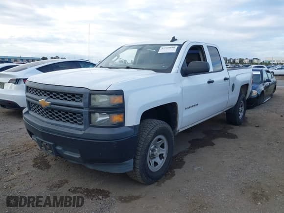✅ 2015 Chevrolet Silverado 1500 Work Truck • VIN: 1GCRCPEH1FZ268677 • Lot: 43769499. Listed on IAAI with 255,264 mi. Free auction sales archive from the USA and detailed vehicle history report at DreamBid. Image 2.