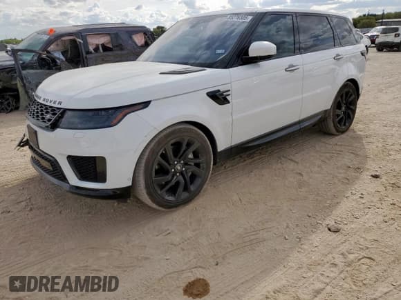 ✅ 2021 Land Rover Range Rover Sport HSE • VIN: SALWR2RKXMA760977 • Lot: 85276305. Listed on Copart with 38,894 mi. Free auction sales archive from the USA and detailed vehicle history report at DreamBid. Image 1.