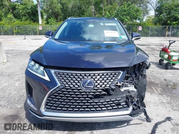 ✅ 2022 Lexus RX 450h • VIN: 2T2JGMDA0NC072254 • Lot: 43335247. Listed on IAAI with 49,149 mi. Free auction sales archive from the USA and detailed vehicle history report at DreamBid. Image 13.