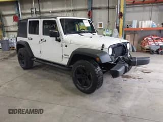 ✅ 2018 Jeep Wrangler Unlimited Sport • VIN: 1C4BJWDG8JL859885 • Lot: 41205279. Listed on IAAI with 47,941 mi. Free auction sales archive from the USA and detailed vehicle history report at DreamBid. Image 1.