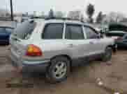 2004 Hyundai Santa Fe GLS with VIN KM8SC73D94U617141, listed as a Copart auction lot 46931565 with 120,192 mi miles and Salvage title. Bid and sale history available at DreamBid. Image 3.