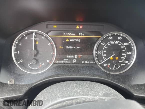 2022 Mitsubishi Outlander ES с VIN JA4J3TA82NZ063597, выставлен на аукционе Copart как лот 83817165 с пробегом 87 539 миль миль и Списание • Salvage title. История ставок и продаж доступна на DreamBid. Изображение 9.