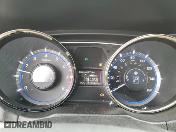 ✅ 2013 Hyundai Sonata GLS • VIN: 5NPEB4AC1DH655826 • Lot: 64220514. Listed on Copart with 111,073 mi. Free auction sales archive from the USA and detailed vehicle history report at DreamBid. Image 9.