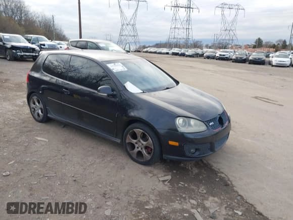 ✅ 2009 Volkswagen Golf GTI • VIN: WVWEV71K49W103674 • Lot: 43906525. Wystawiony na IAAI z przebiegiem 152 311 mil. Bezpłatny archiwum sprzedaży aukcyjnych z USA i szczegółowy raport historii pojazdu na DreamBid. Zdjęcie 1.