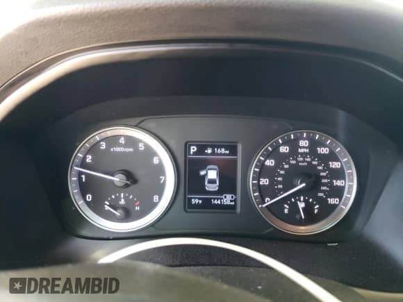 2018 Hyundai Sonata SE z VIN 5NPE24AF5JH677379, wystawiony jako Copart lot #87239115 z przebiegiem 144 158 mil mil oraz Szkoda całkowita • Salvage title. Historia ofert i sprzedaży dostępna na DreamBid. Obrazek 9.