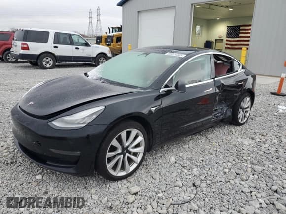 ✅ 2019 Tesla Model 3 Long Range • VIN: 5YJ3E1EB0KF388804 • Lot: 92224205. Listed on Copart with 126,499 mi. Free auction sales archive from the USA and detailed vehicle history report at DreamBid. Image 1.