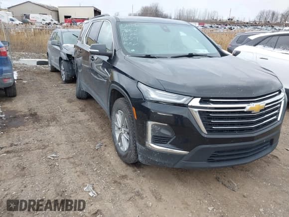 ✅ 2022 Chevrolet Traverse LT Cloth • VIN: 1GNEVGKW6NJ151659 • Lot: 41209960. Listed on IAAI with 83,090 mi. Free auction sales archive from the USA and detailed vehicle history report at DreamBid. Image 1.