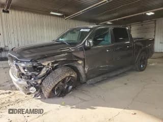 ✅ 2020 Ram 1500 Big Horn • VIN: 1C6SRFFTXLN122950 • Lot: 90597735. Listed on Copart with 37,881 mi. Free auction sales archive from the USA and detailed vehicle history report at DreamBid. Image 1.