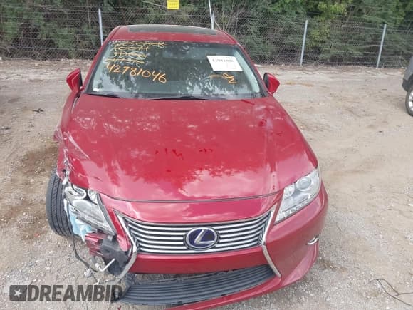 ✅ 2014 Lexus ES 300h • VIN: JTHBW1GG7E2047312 • Lot: 42981046. Listed on IAAI with 71,387 mi. Free auction sales archive from the USA and detailed vehicle history report at DreamBid. Image 12.