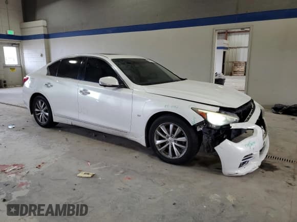 ✅ 2014 Infiniti Q50 Premium • VIN: JN1BV7AR7EM695080 • Lot: 86067165. Wystawiony na Copart z przebiegiem 165 251 mil. Bezpłatny archiwum sprzedaży aukcyjnych z USA i szczegółowy raport historii pojazdu na DreamBid. Zdjęcie 4.
