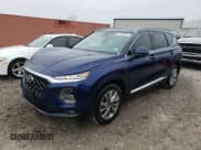 ✅ 2019 Hyundai Santa Fe SEL • VIN: 5NMS33ADXKH056730 • Lot: 47955654. Wystawiony na Copart z przebiegiem 52 353 mil. Bezpłatny archiwum sprzedaży aukcyjnych z USA i szczegółowy raport historii pojazdu na DreamBid. Zdjęcie 1.