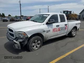 2019 Ram 1500 Express z VIN 1C6RR7FTXKS547069, wystawiony jako Copart lot #62017705 z przebiegiem 118 121 mil mil oraz Szkoda całkowita • Salvage title. Historia ofert i sprzedaży dostępna na DreamBid. Obrazek 1.