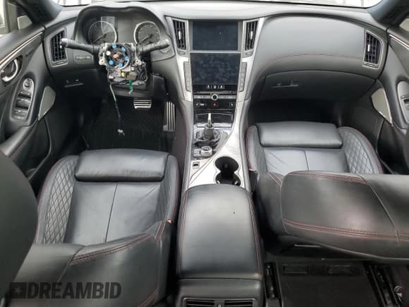 ✅ 2020 Infiniti Q50 Red Sport 400 • VIN: JN1FV7AP2LM630036 • Lot: 85509475. Listed on Copart with Not provided. Free auction sales archive from the USA and detailed vehicle history report at DreamBid. Image 8.