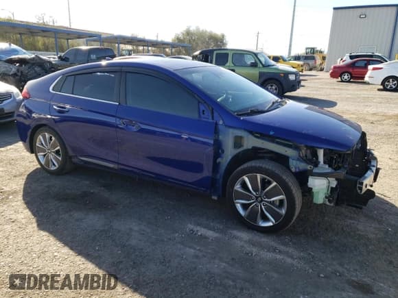 ✅ 2019 Hyundai Ioniq Limited • VIN: KMHC05LCXKU127748 • Lot: 81487984. Wystawiony na Copart z przebiegiem 41 792 mil. Bezpłatny archiwum sprzedaży aukcyjnych z USA i szczegółowy raport historii pojazdu na DreamBid. Zdjęcie 4.