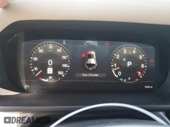 ✅ 2020 Land Rover Defender SE • VIN: SALEP7EU6L2028716 • Lot: 54876355. Listed on Copart with 49,792 mi. Free auction sales archive from the USA and detailed vehicle history report at DreamBid. Image 9.