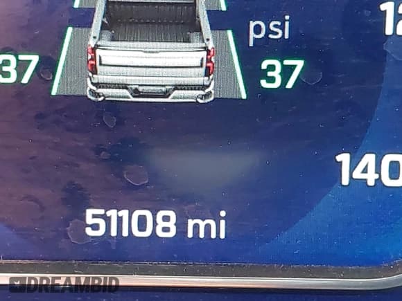 ✅ 2023 Chevrolet Silverado 1500 LT • VIN: 3GCUDDED7PG364852 • Lot: 42034731. Listed on IAAI with 51,108 mi. Free auction sales archive from the USA and detailed vehicle history report at DreamBid. Image 16.