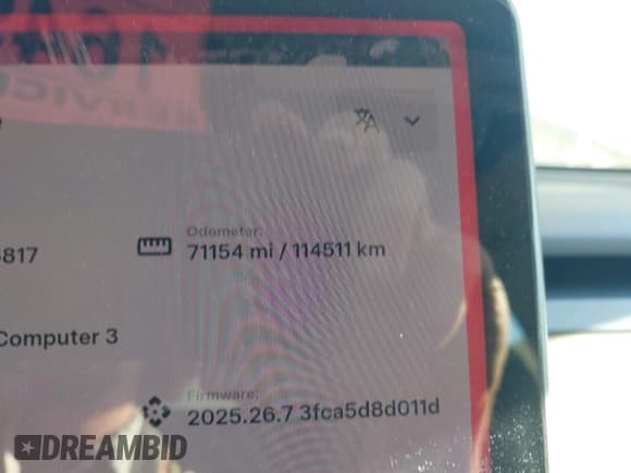 ✅ 2022 Tesla Model 3 • VIN: 5YJ3E1EA8NF185817 • Лот: 43356566. Опубликован ранее на IAAI с пробегом 71 154 миль. Бесплатный доступ к архиву аукционных продаж из США и подробный отчёт об истории автомобиля на DreamBid. Изображение 7.