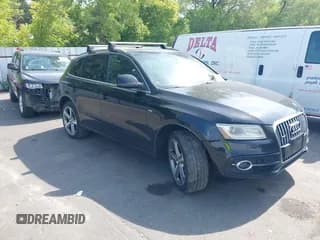 ✅ 2013 Audi Q5 Prestige • VIN: WA1WGBFP9DA062562 • Lot: 43144910. Listed on IAAI with 163,742 mi. Free auction sales archive from the USA and detailed vehicle history report at DreamBid. Image 1.