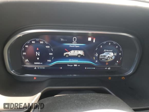 ✅ 2023 Chevrolet Suburban LT • VIN: 1GNSKCKD4PR204186 • Lot: 57835905. Listed on Copart with 59,858 mi. Free auction sales archive from the USA and detailed vehicle history report at DreamBid. Image 9.