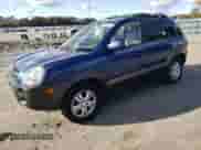 2007 Hyundai Tucson SE z VIN KM8JN12D67U619048, wystawiony jako Copart lot #81087214 z przebiegiem 110 562 mil mil oraz Szkoda całkowita • Salvage title. Historia ofert i sprzedaży dostępna na DreamBid. Obrazek 1.