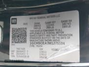 ✅ 2021 Chevrolet Colorado 2WD LT • VIN: 1GCHSCEA3M1275104 • Lot: 43413558. Listed on IAAI with 94,007 mi. Free auction sales archive from the USA and detailed vehicle history report at DreamBid. Image 9.