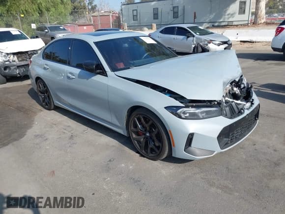 ✅ 2025 BMW 3 Series 330i • VIN: 3MW69CW00S8F14140 • Lot: 43388403. Listed on IAAI with 23,967 mi. Free auction sales archive from the USA and detailed vehicle history report at DreamBid. Image 1.